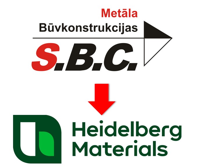 SIA SBC nosaukums turpmāk būs SIA Heidelberg Materials SBC Latvia