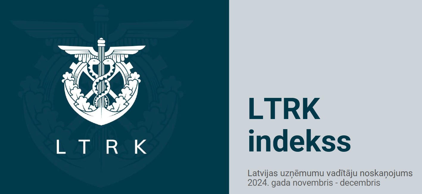 Jaunākais LTRK un sabiedriskās domas pētījumu centra SKDS pētījums LTRK indekss kas atspoguļo datus par Latvijas uzņēmēju noskaņojumu šī brīža ekonomiskajos apstākļos