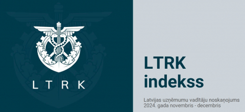 Jaunākais LTRK un sabiedriskās domas pētījumu centra SKDS pētījums LTRK indekss kas atspoguļo datus par Latvijas uzņēmēju noskaņojumu šī brīža ekonomiskajos apstākļos