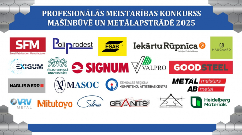 11 aprīlī notiks otrais Latvijas profesionālo izglītības iestāžu audzēkņu meistarības konkurss metālapstrādē un mašīnbūvē
