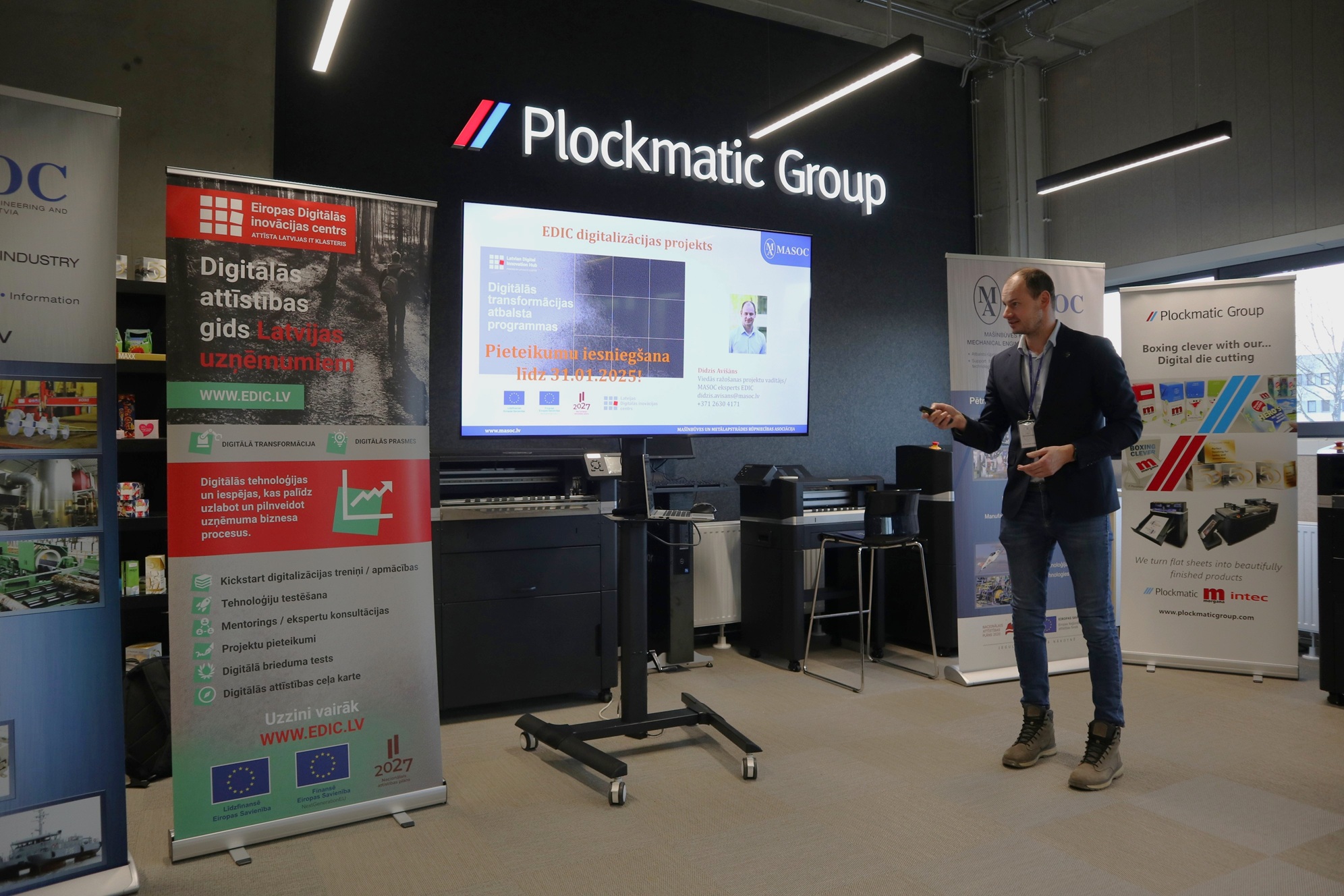 MASOC pieredzes apmaiņas un tīklošanās pasākums PLOCKMATIC RIGA EDIC