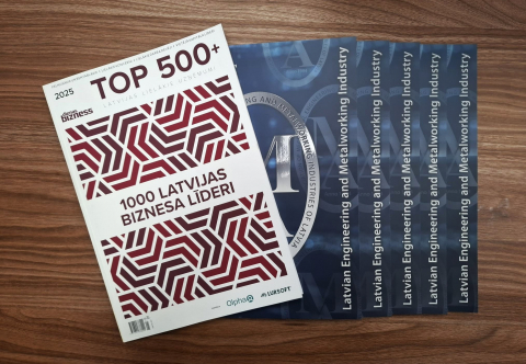 Iznācis Dienas Biznesa ikgadējais uzņēmumu TOP 500