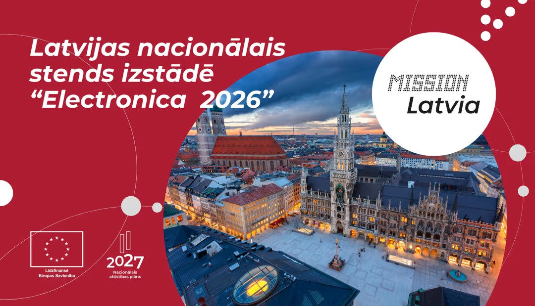 LIAA aicina pieteikt dalību nacionālajā stendā izstādē Electronica 2026 Vācijā 10131126
