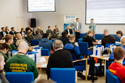 Aizvadīts III Latvijas profesionālās meistarības konkurss mašīnbūvē un metālapstrādē