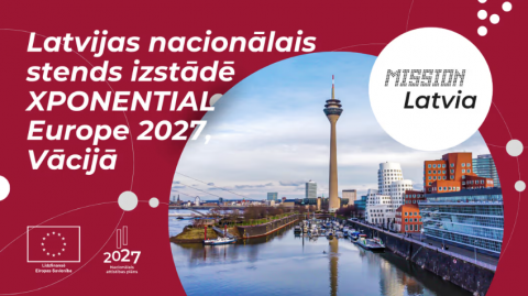 LIAA aicina pieteikties dalībai Latvijas nacionālajā stendā starptautiskajā izstādē XPONENTIAL Europe 2027 Vācijā
