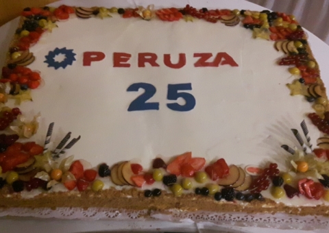 SIA Peruza svin 25 gadu jubileju