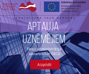 Aicina Latvijas uzņēmējus aizpildīt aptauju par uzņēmējdarbības vidi Latvijā