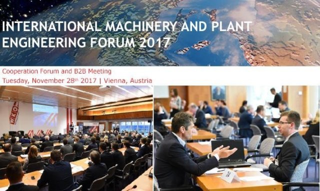 International Machinery and Plant Engineering Forum 2017