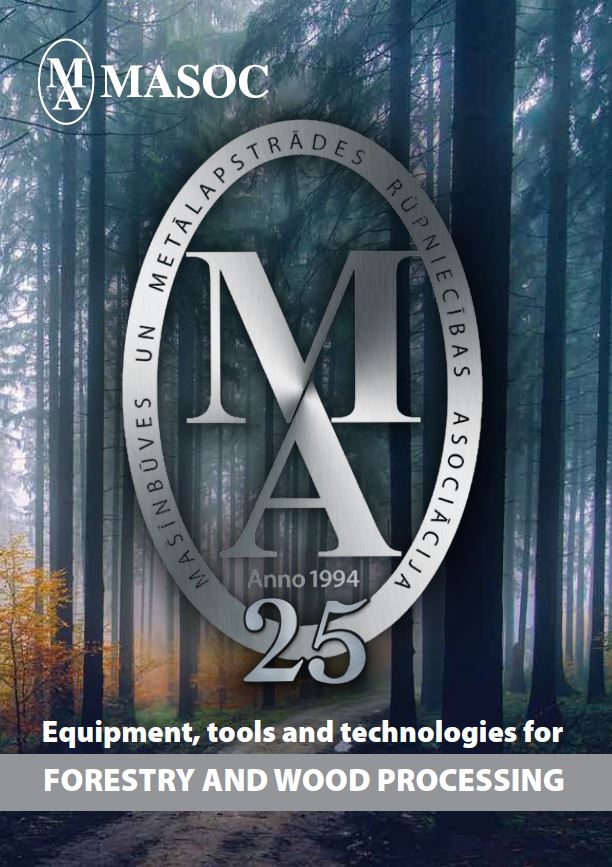 MASOC latest catalogue Equipment tools and technologies for forestry and wood processing