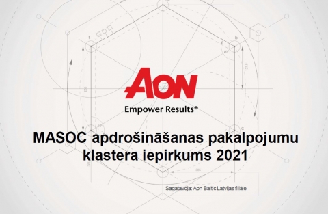 MASOC biedru apdrošināšanas pakalpojuma iepirkums 2021 gadam