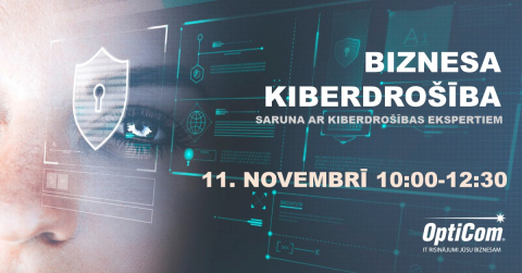 IT ekspertu diskusija tiešsaistē par biznesa kiberdrošību 11 novembrī 10001230