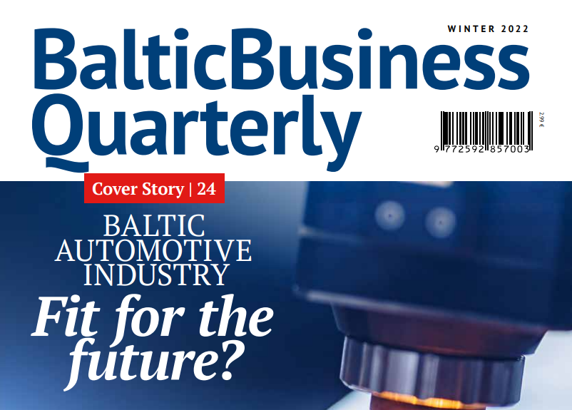 The latest winter issue of the Baltic Business Quarterly