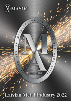 Iznācis jaunais MASOC MM nozaresuzņēmumu katalogs Latvian Metal Industry 2022